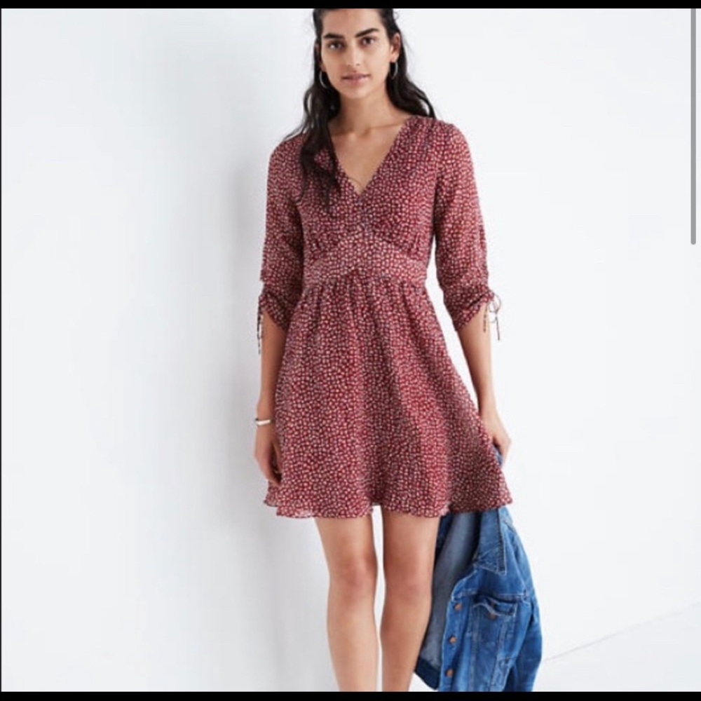 Madewell Star Violet Mini Dress